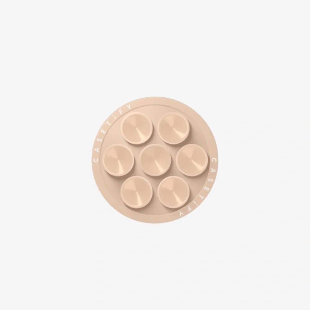 casetify - Snap & Stick Grip Stand - Oat